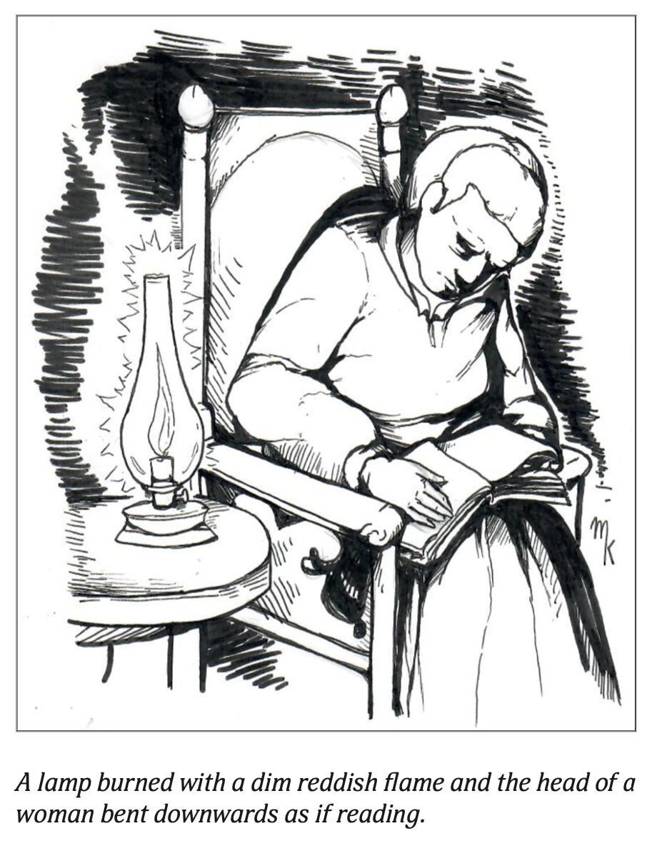 Old Woman in the Hut