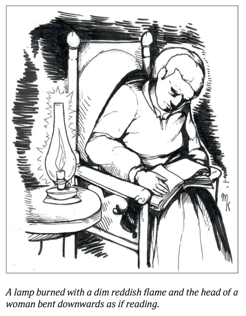 Old Woman in the Hut