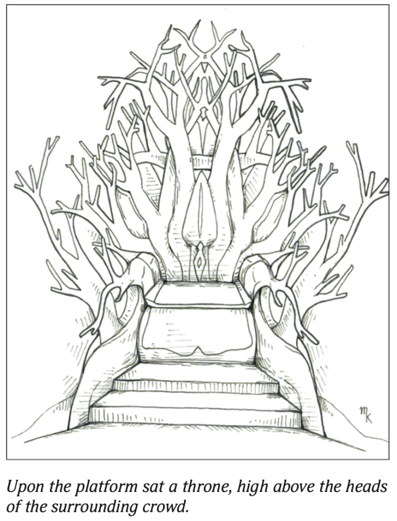 Dark Woodland Throne